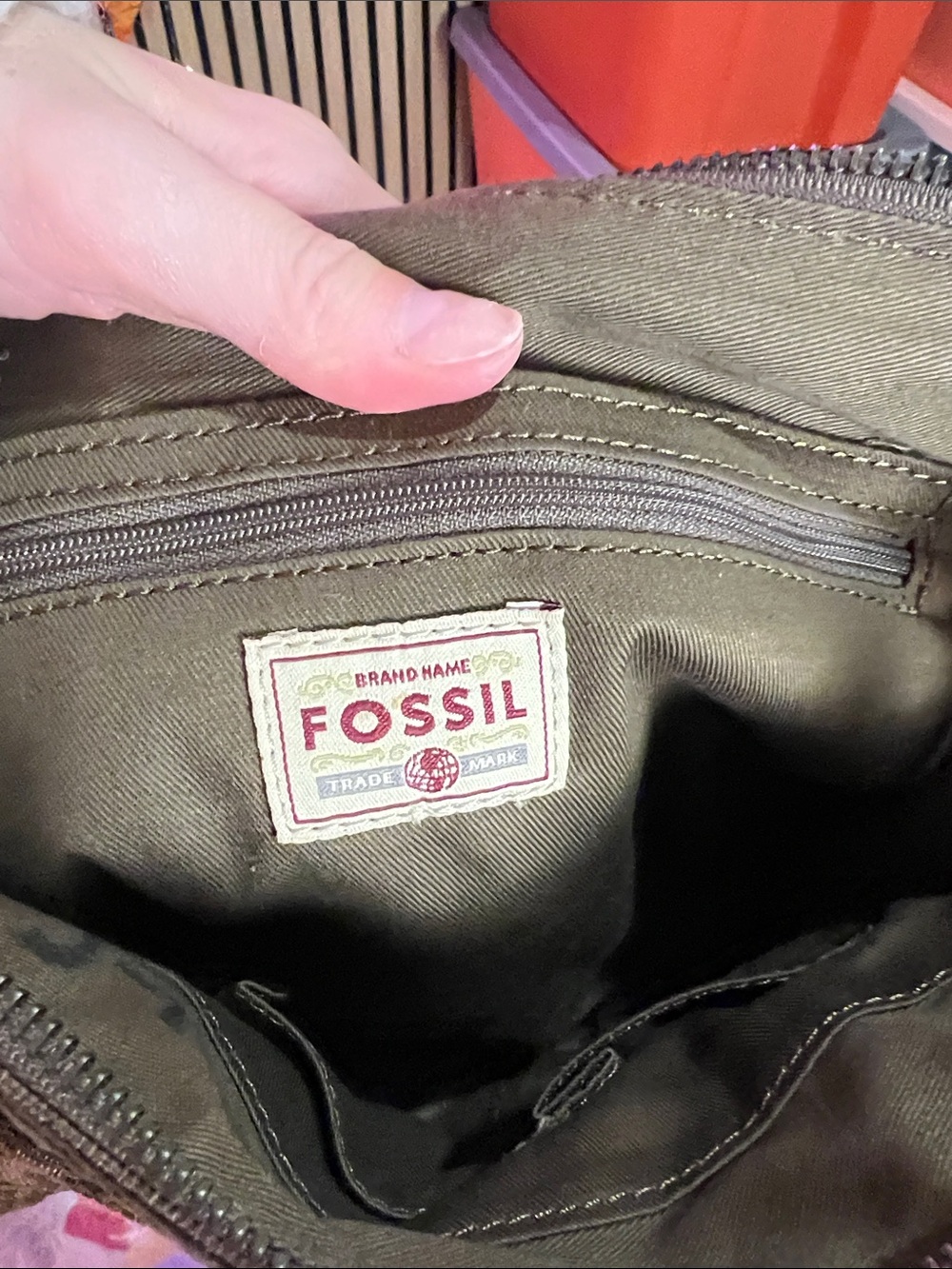 FOSSIL TAPESTRY BAG - Picture 5 of 10